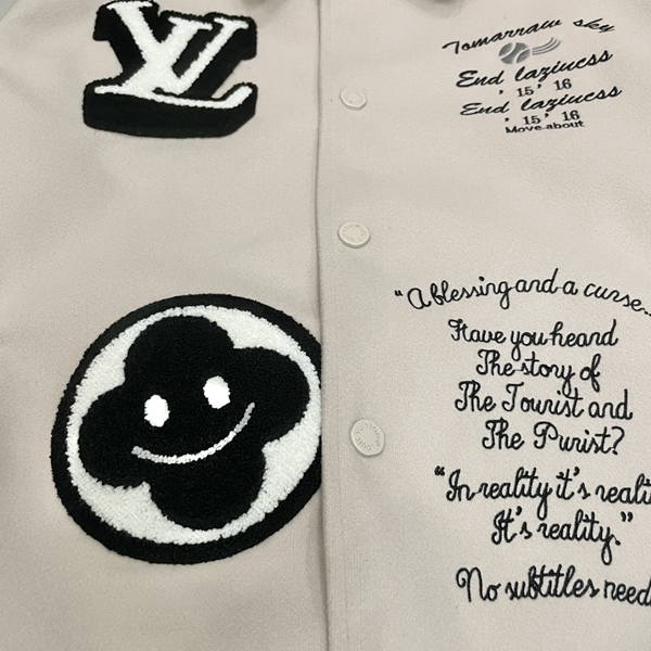 ブランドジャケット素材ディテール